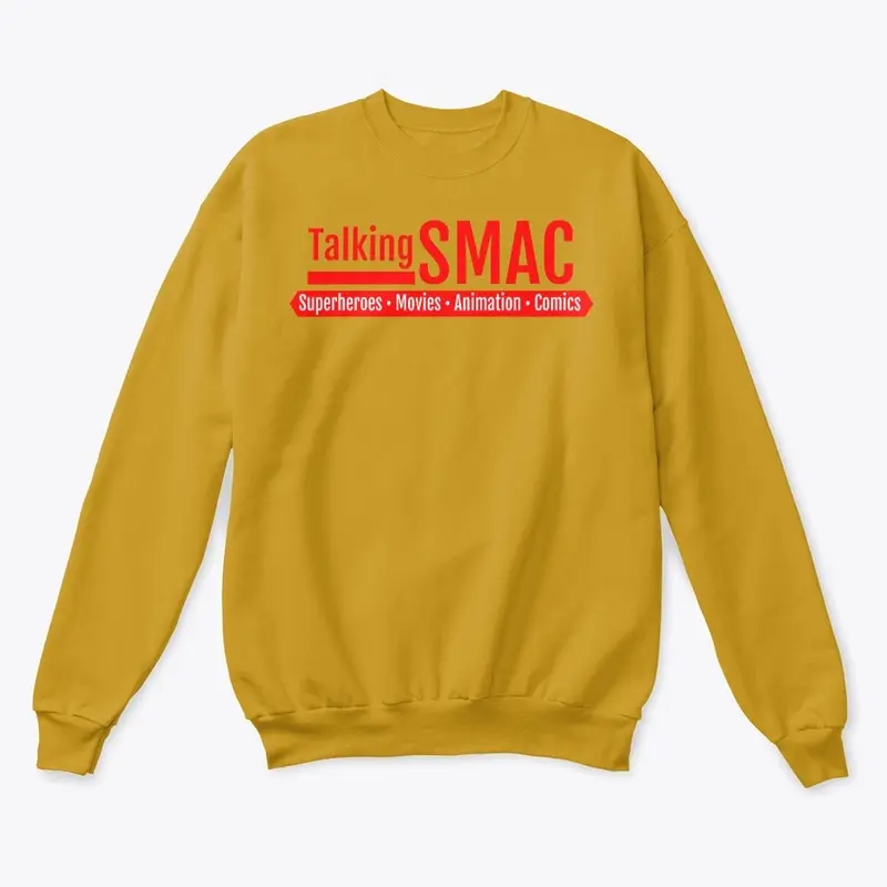 Talking SMAC Red Logo Crew Sweater