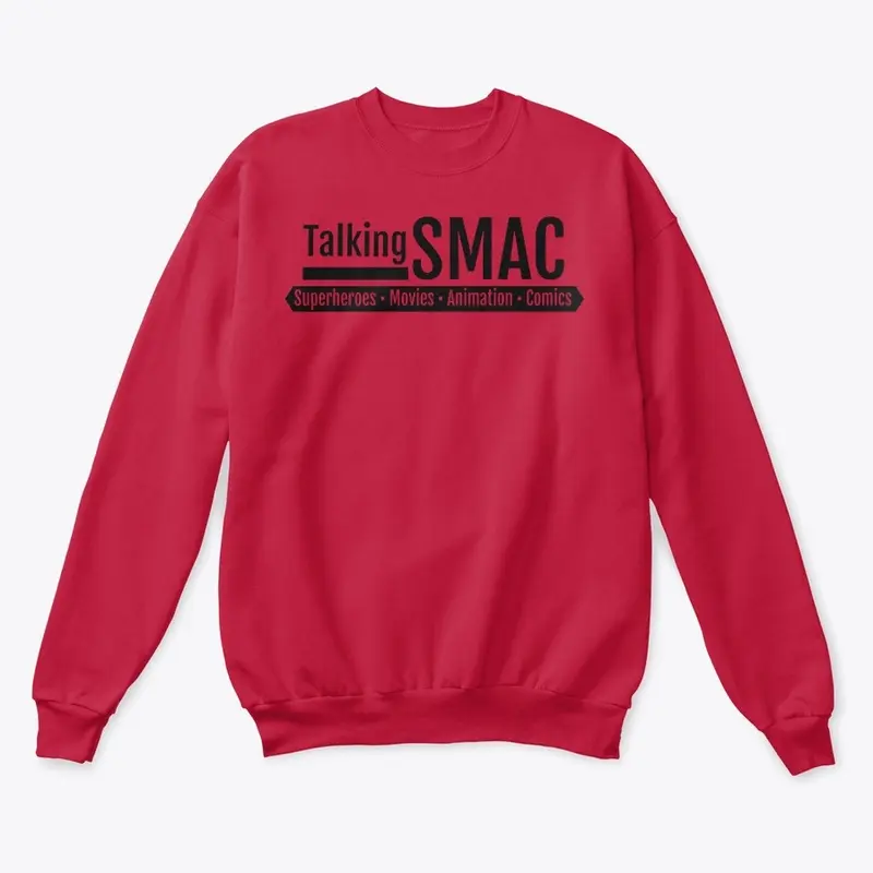 Talking SMAC Red Logo Crew Sweater