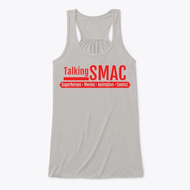 Women's TalkingSMAC Red Logo Tank Top